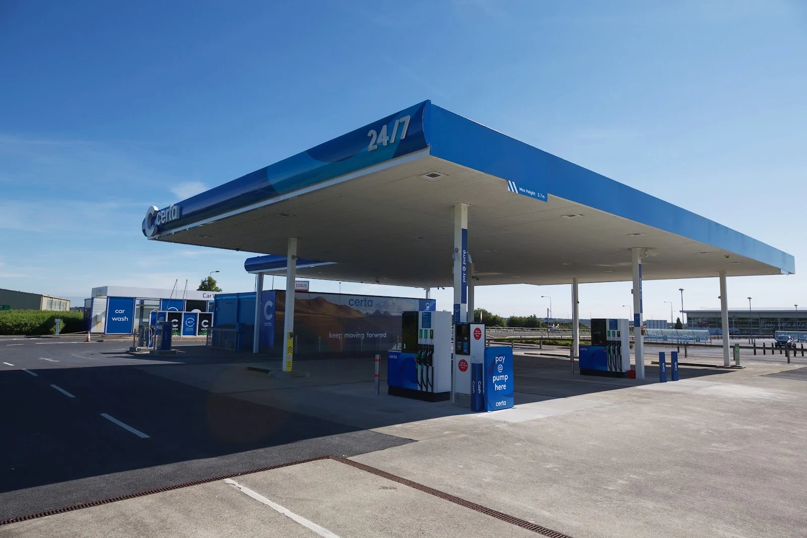 Certa Fuel Ballybeg, car wash in Waterford