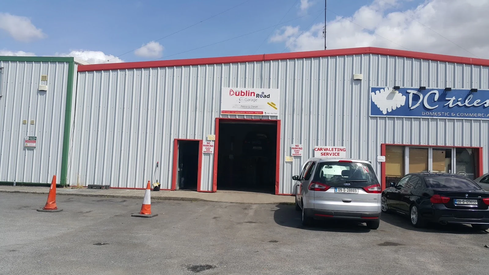Dublin Road Garage, car wash in Portlaoise, Laois