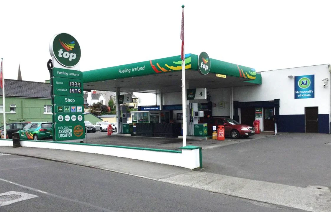 Top Oil Killala Motors, car wash in Ballina, Mayo